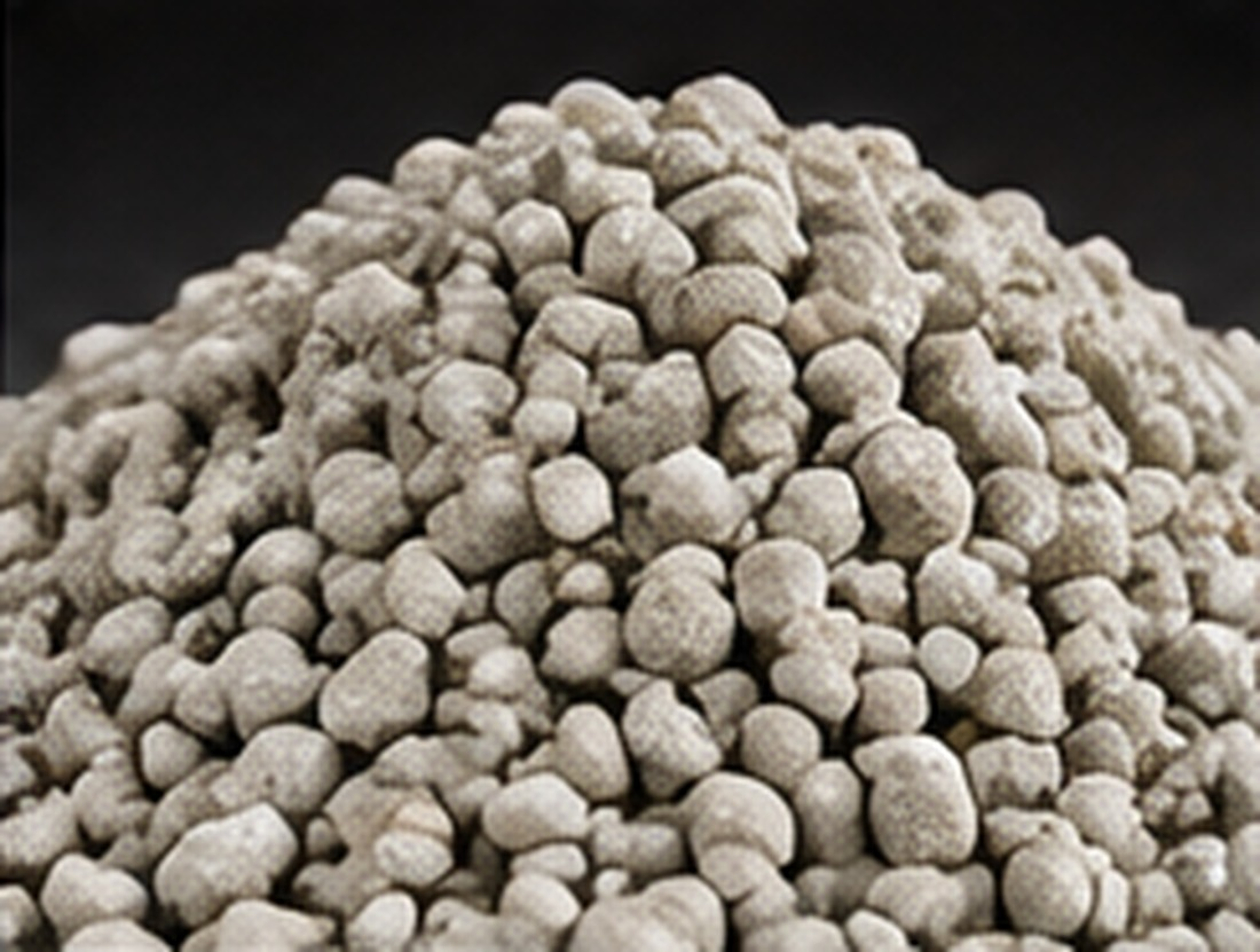 Zéolite mineral sample photograph (illustrative)